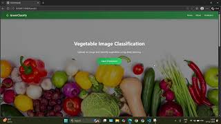 GreenClassify ,Deep learning based vegetable image classification