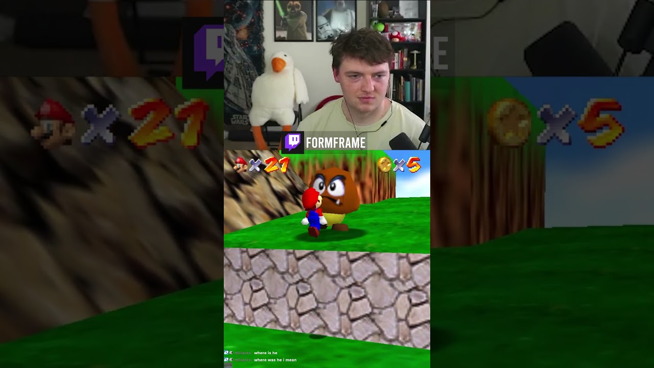 Unkillable Goomba in sm64