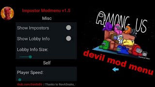 among us devil mod menu best mod menu latest screenshot 5