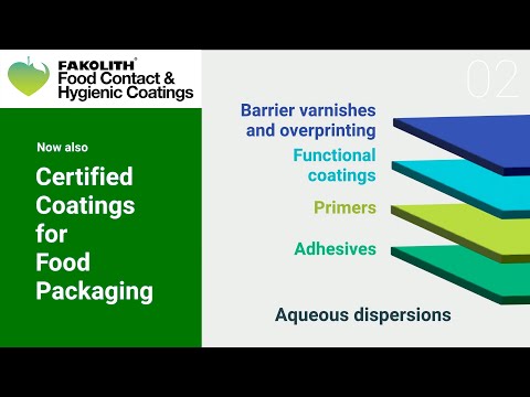 FAKOLITH Food Contact Packaging Barrier Functional Coatings EN