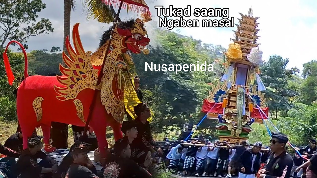 NGABEN MASSAL DESA ADAT TUKAD SAANG NUSAPENIDA 