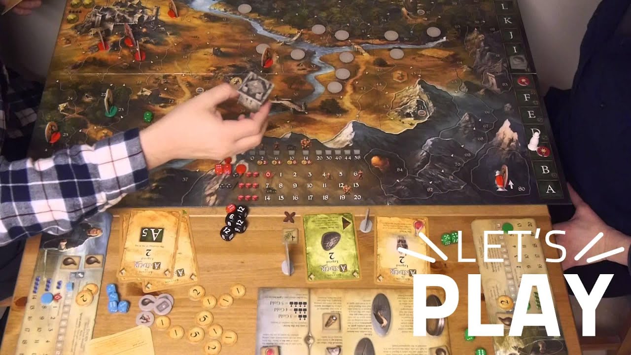 Gameplay Legends of Andor YouTube