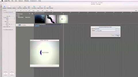 Export audio with movie pt 1