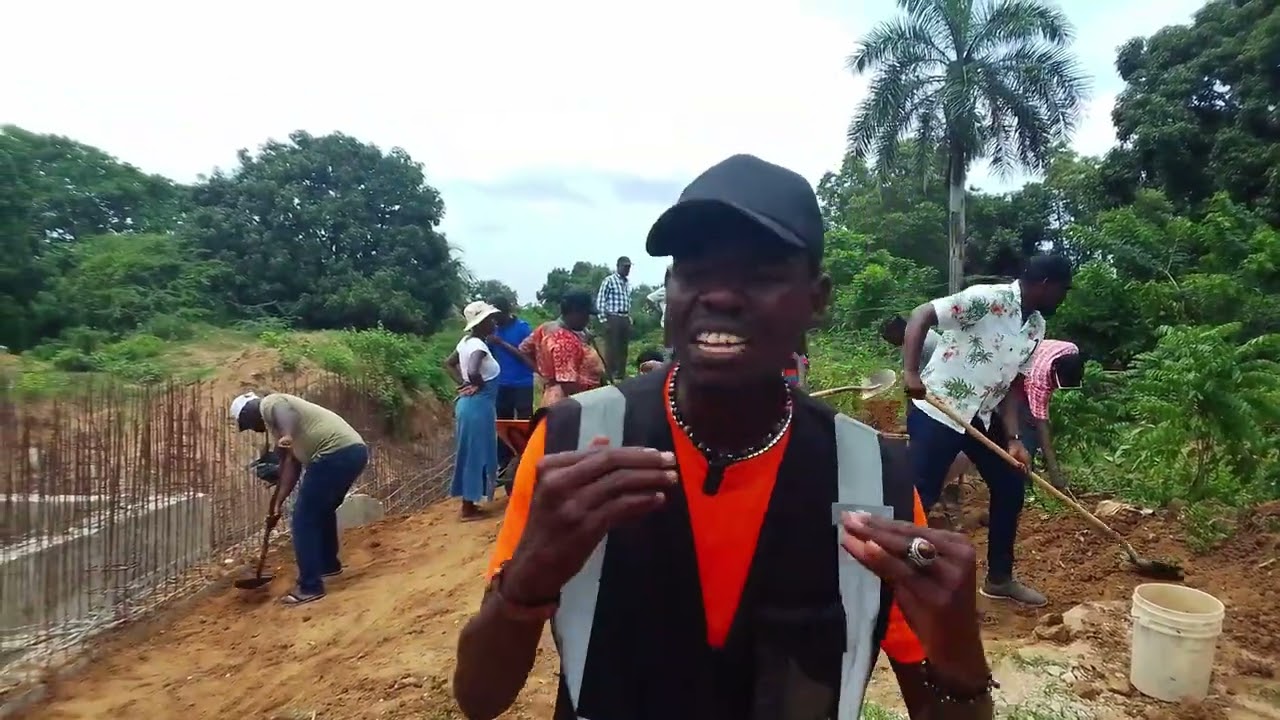 Gade Yon bel jès moun le gliz batis romeo fè nan kanal malfery ya ING Claude avec tt komite ya renme