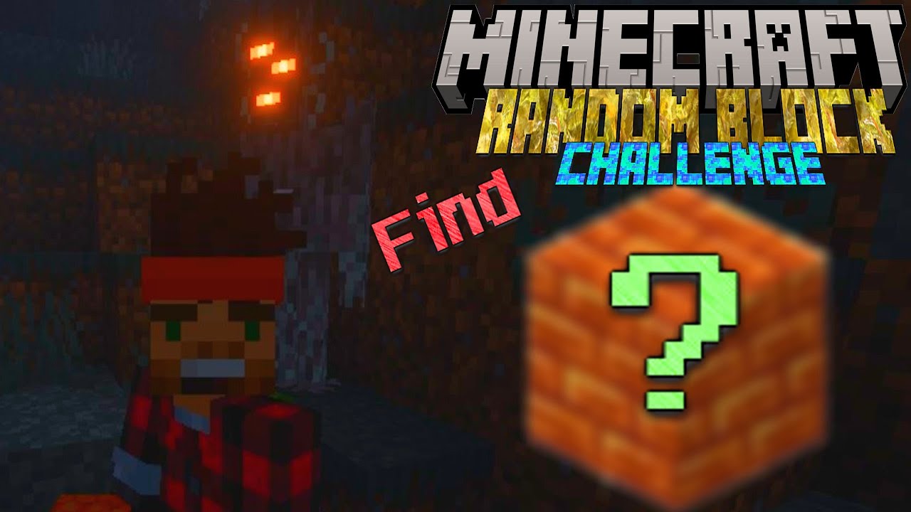 Minecraft Random Block Challenge! (Part2) - YouTube