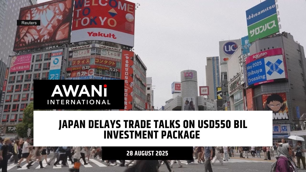 Japan delays trade talks on USD550 bil investment package