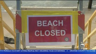 Nearly All SoCal Beaches To Remain Closed This Holiday Weekend