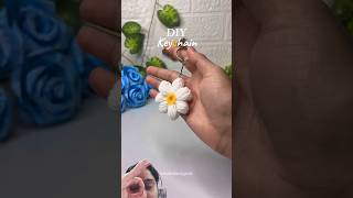 @OmairDesigner #pretty Keychain.. 🔑🌼 #love #diy #trending #crochet #trending #art #craft