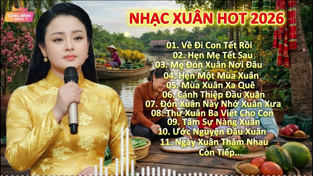 Nhạc Xuân 2026 - Về Đi Con Tết Rồi - Tiếng Hát Lay Động Triệu Trái Tim | Thảo My