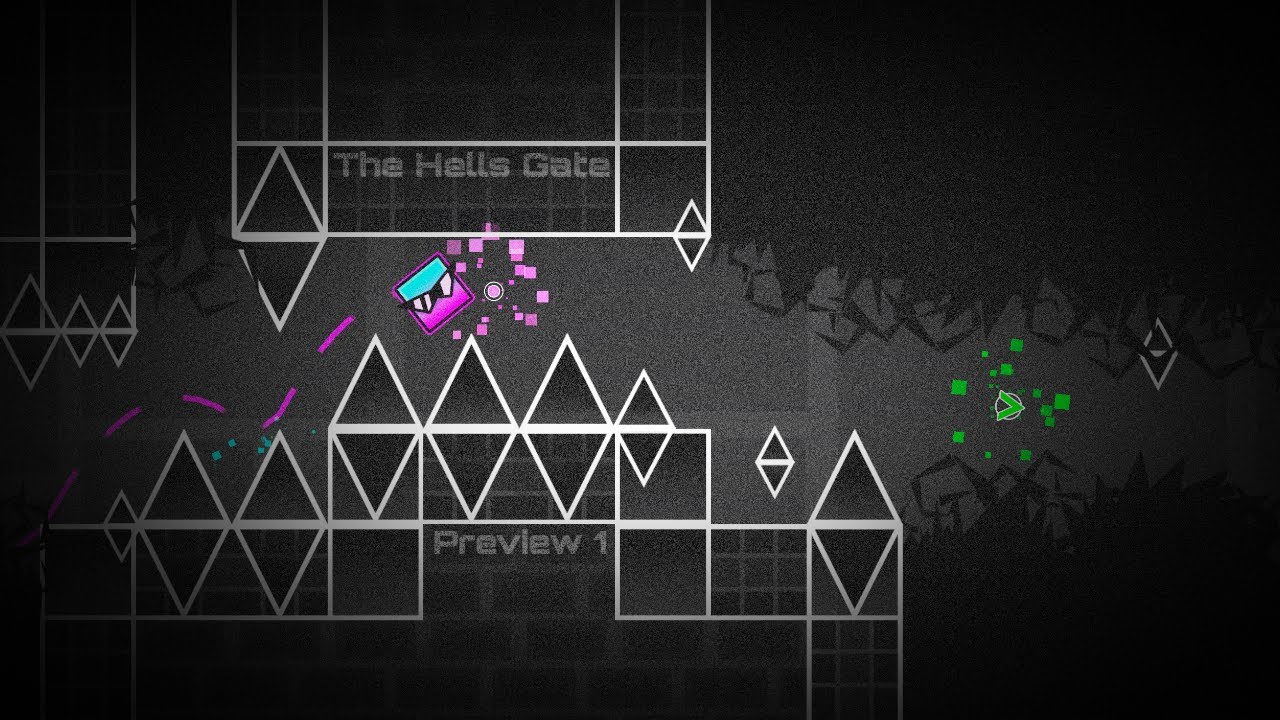 The Hells Gate by Brix (PREVIEW 1) ∣ Geometry Dash