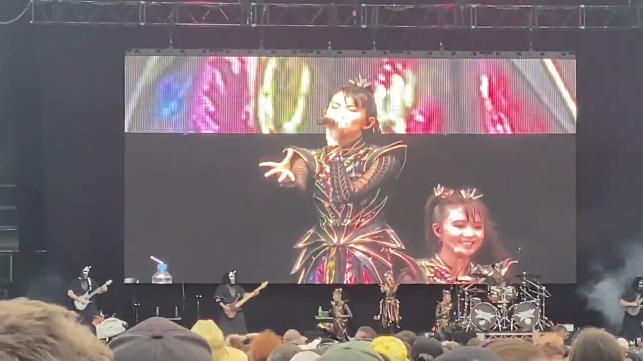 Babymetal - Megitsune live Knotfest Sydney 2025