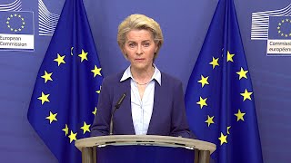 22.02.2022 - Ursula von der Leyen (deutsch) - Sanktionen Russland und Nord Stream 2