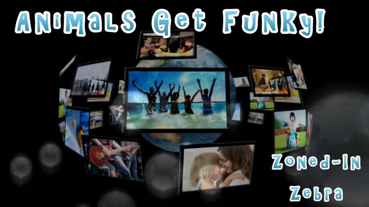 Zoned In Zebra f. Jack + Jill and Taelour Wagler for Animals Get Funky! Children's Book & CD