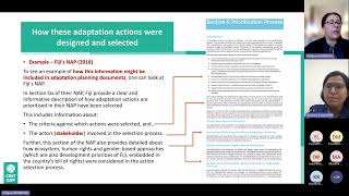 Series of Webinar on Adaptation Reporting under the ETF of the Paris Agreement - Session 3