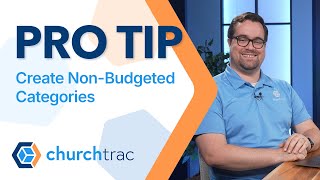 Pro Tip: Create Non Budgeted Categories