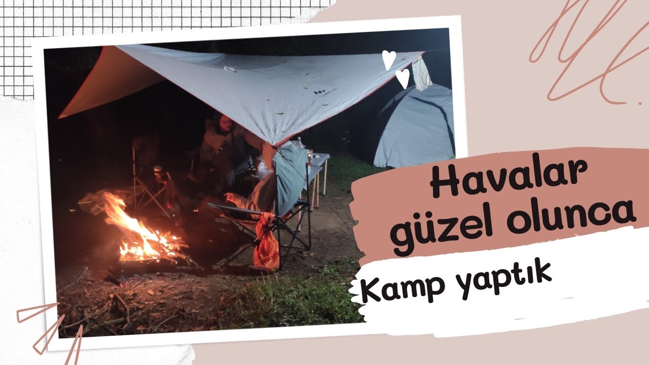 İstanbul da gidilecek orman kamp yeri Şile-Alacalı köyü