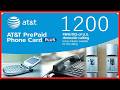 Reliable AT&T 1200 Prepaid Phone Card for Easy, Affordable Calls