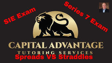 Way too fast rundown Spreads vs Straddles (Series 7 and SIE exam)