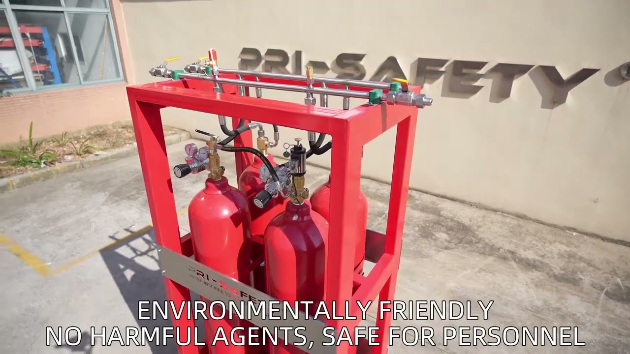 PRI-SAFETY High-Pressure Water Mist System (Cylinder Type)  Fire Suppression System Overview