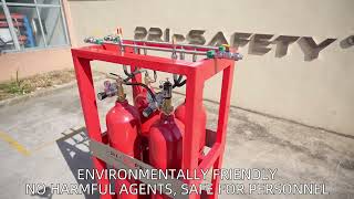 PRI-SAFETY High-Pressure Water Mist System (Cylinder Type)  Fire Suppression System Overview