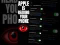 Apple Is Sending Your Data 👀 to Itself Right Now (Turn This Off) #shorts