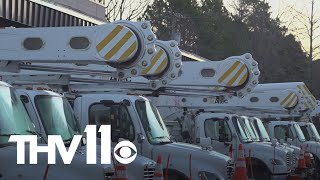 Utility companies across Arkansas working to restore power outages