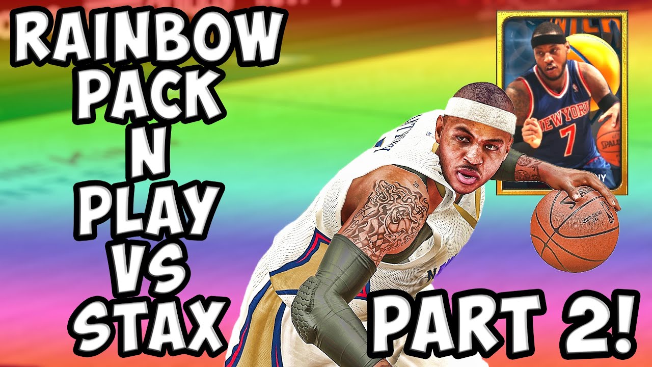 NBA 2K15 MyTeam - Rainbow Pack N' Play Versus StaxMontana - Part 2 - Epic Comeback?