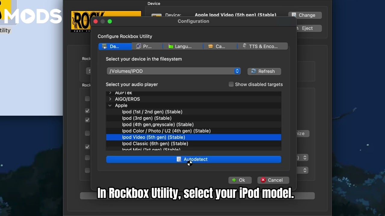 How to install Rockbox on the iPod Classic for Mac | Manual 2025