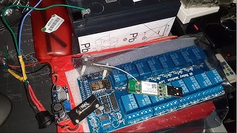 ESP8266 WIFI DC5V Module Microcontrollers Interface, 16 Channel Wifi Relay Module Onboard