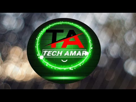 How to make TA ( Tech Amar ) Logo in mobile//Mobile me logo kaise ...