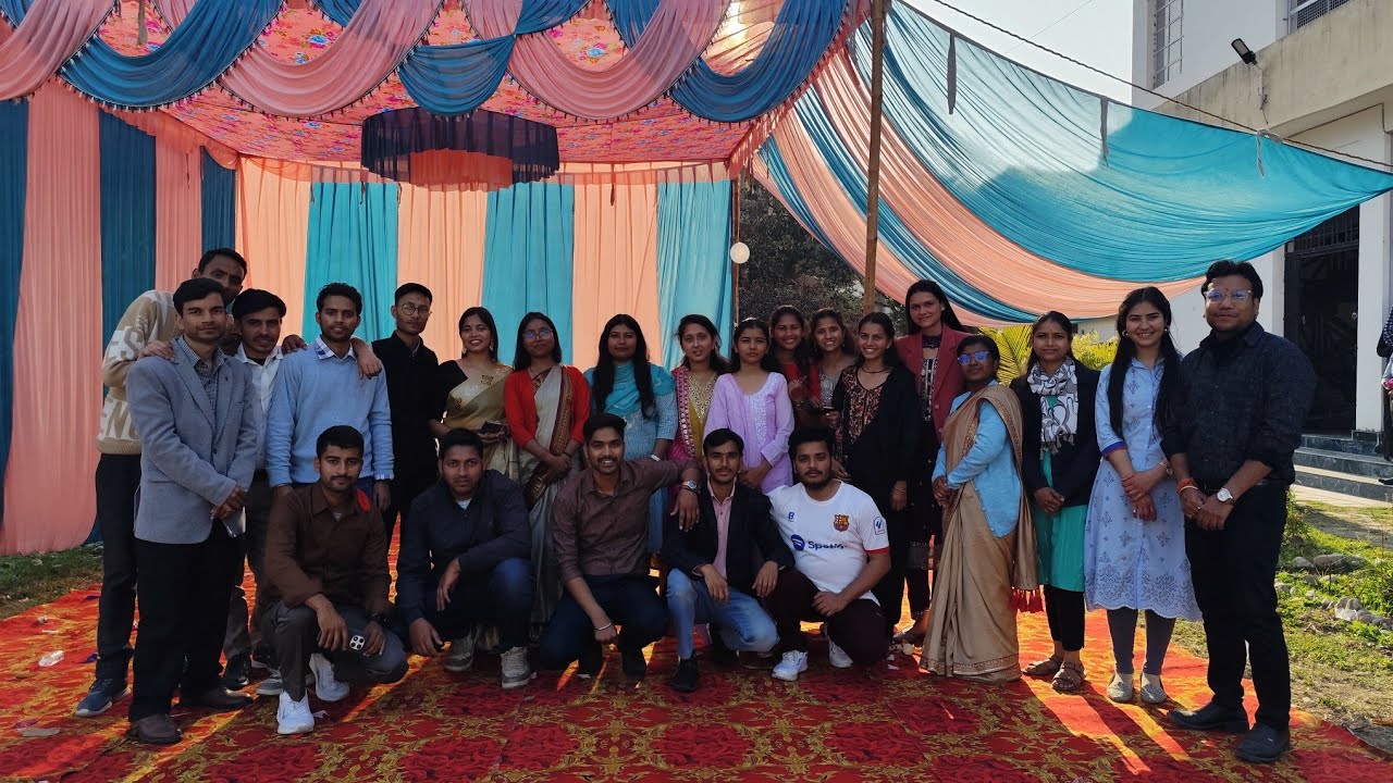 P.N.G.Government P.G.College Ramnagar fresher party (part 2) 2025-27💗💜💜💜