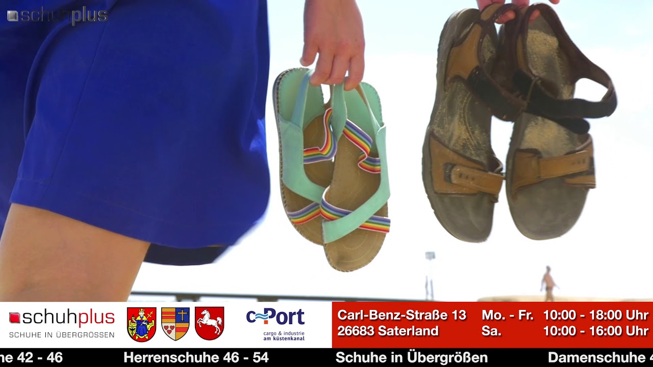 Schuhe in Übergrößen von schuhplus bequem nach Hause liefern lassen