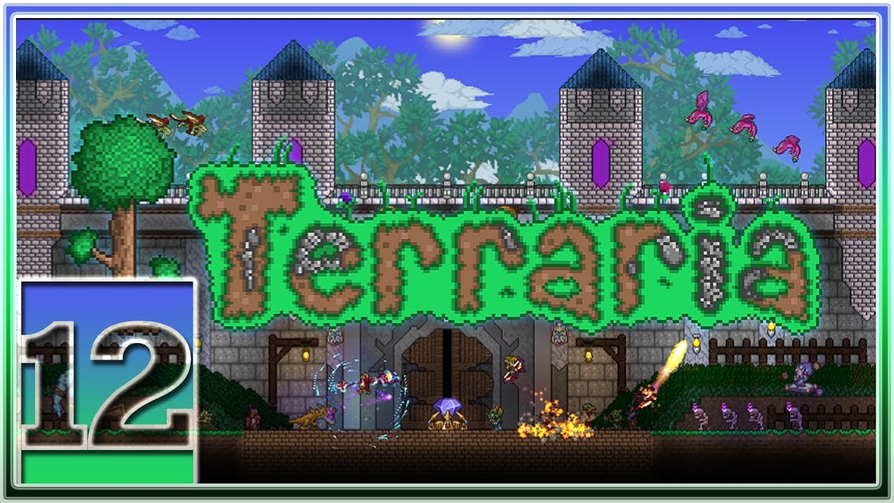 Terraria (Expert) - 12: PixelMadness - Стена плоти. Хардмод - [ПРОХОЖДЕНИЕ]