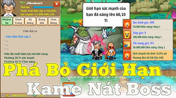 Ngọc Rồng Online - S9beokam3 Phá Bỏ Sc1 Thể Hiện Sức Mạnh Thực Sự...Lùa Boss Như Lùa Vịt