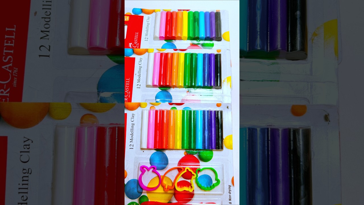 Very satisfying Super Clay mixing slime mixing asmr 