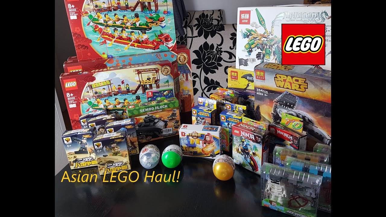 LEGO Asian Haul! Chinese Exclusives and "nice" fake LEGO