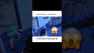 Enemies Power 💀 Vs My Power ☠️ !! @ZoddGaming001 #Bgmi #pubg #pubgmobile #youtubeshorts #shorts