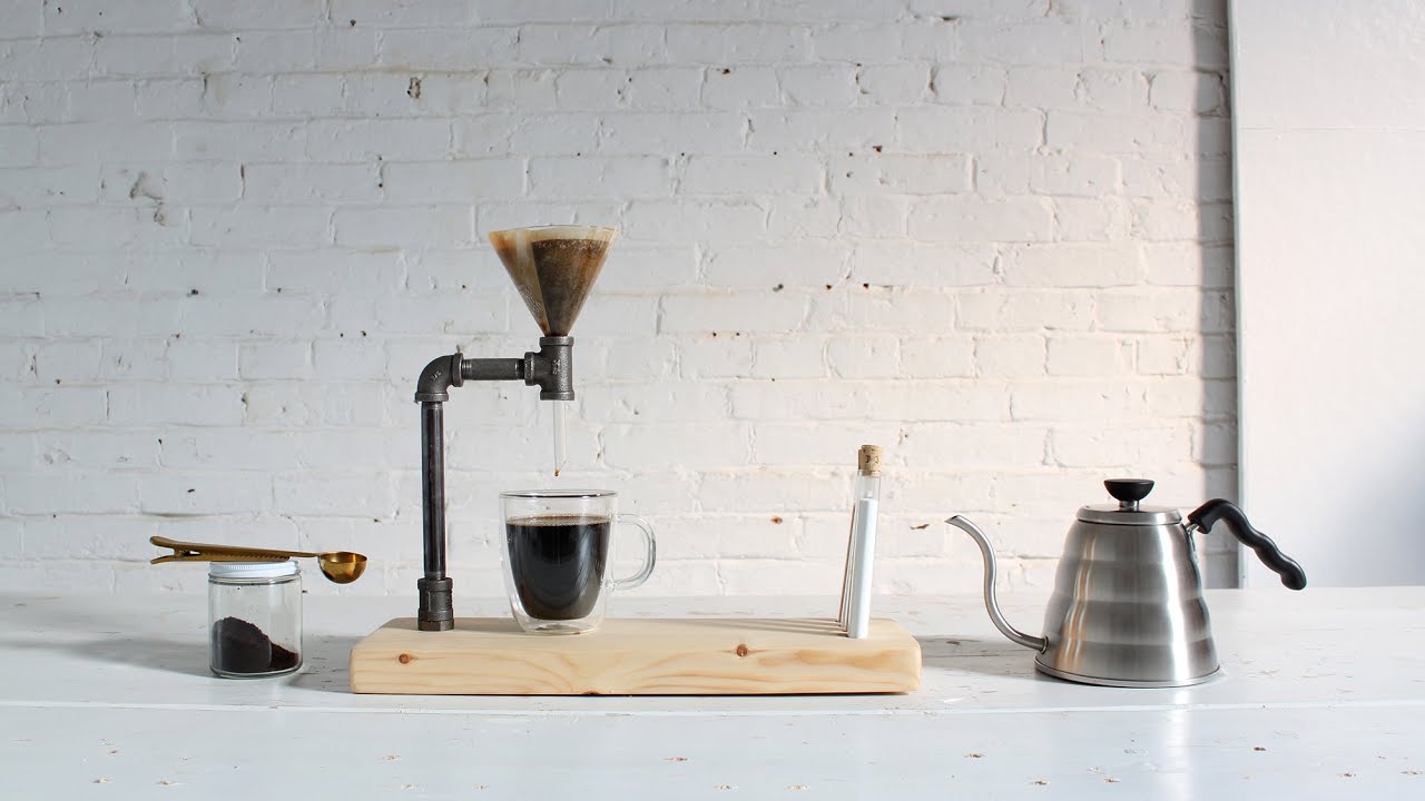 Making lots of pour-over coffee is easy — and stylish — with the