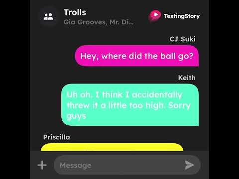 The Troll Children play basketball against each other