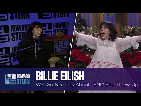 Billie Eilish Was So Nervous to Host “SNL” That She Threw Up