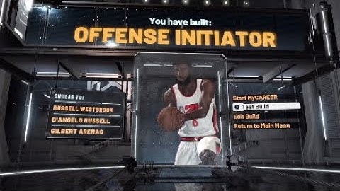 NBA 2k20 RARE BUILD| The best point guard build You