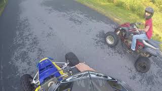 LT500R Quadzilla VS. Raptor 700R