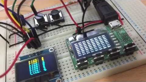 ESP01(ESP8266) driving an SSD1306 display in microPython