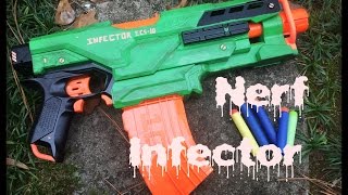 Nerf Mod: The INFECTOR ECS-10 (A Zombie Strike Theme Demolisher)