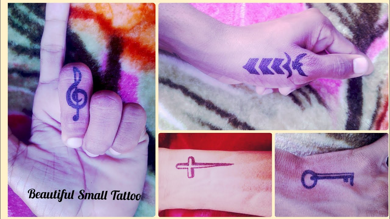 4 Best & unique small Tattoo design - YouTube