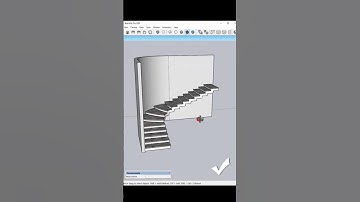 Create an amazing staircase in SketchUp! Subscribe! #lumion #twinmotion #3ddesign #archicad #archviz