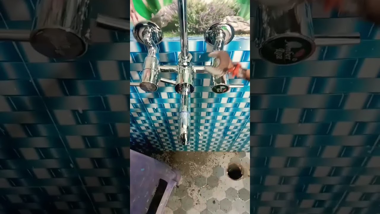 plumber wall paint mixture fitting video