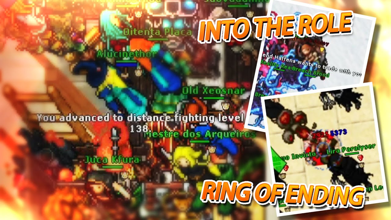 INSTAKILL 8298 OF DAMAGE!😂 | DISTANCE 138 | DEATH HOLE😅 - TibiaFerumbrinha🧙