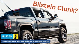 Bilstein 5100 Shock Clunking  Chevy & GMC Truck Suspension Upgrade Issues