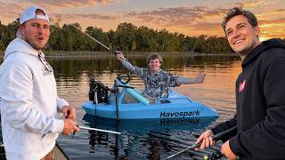 Fishing CboysTV's New Private Lake!